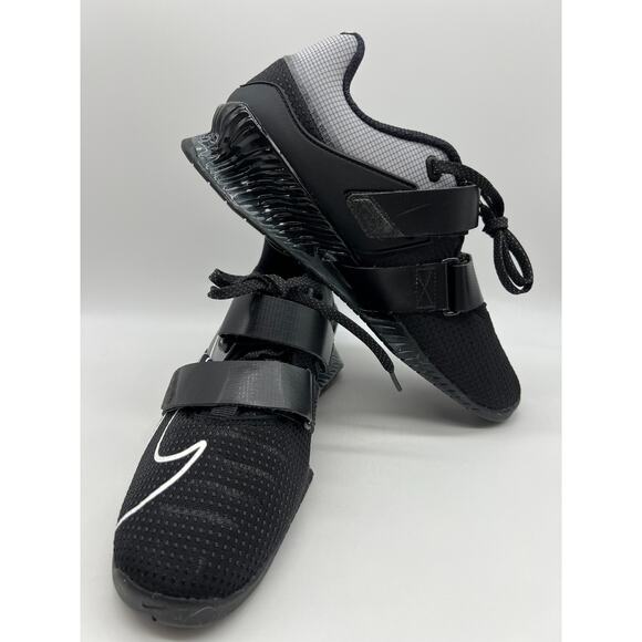 Nike Romaleos 4 Black White Men's Size 9 Weightlifting Training CD3463 010 - Picture 5 of 16